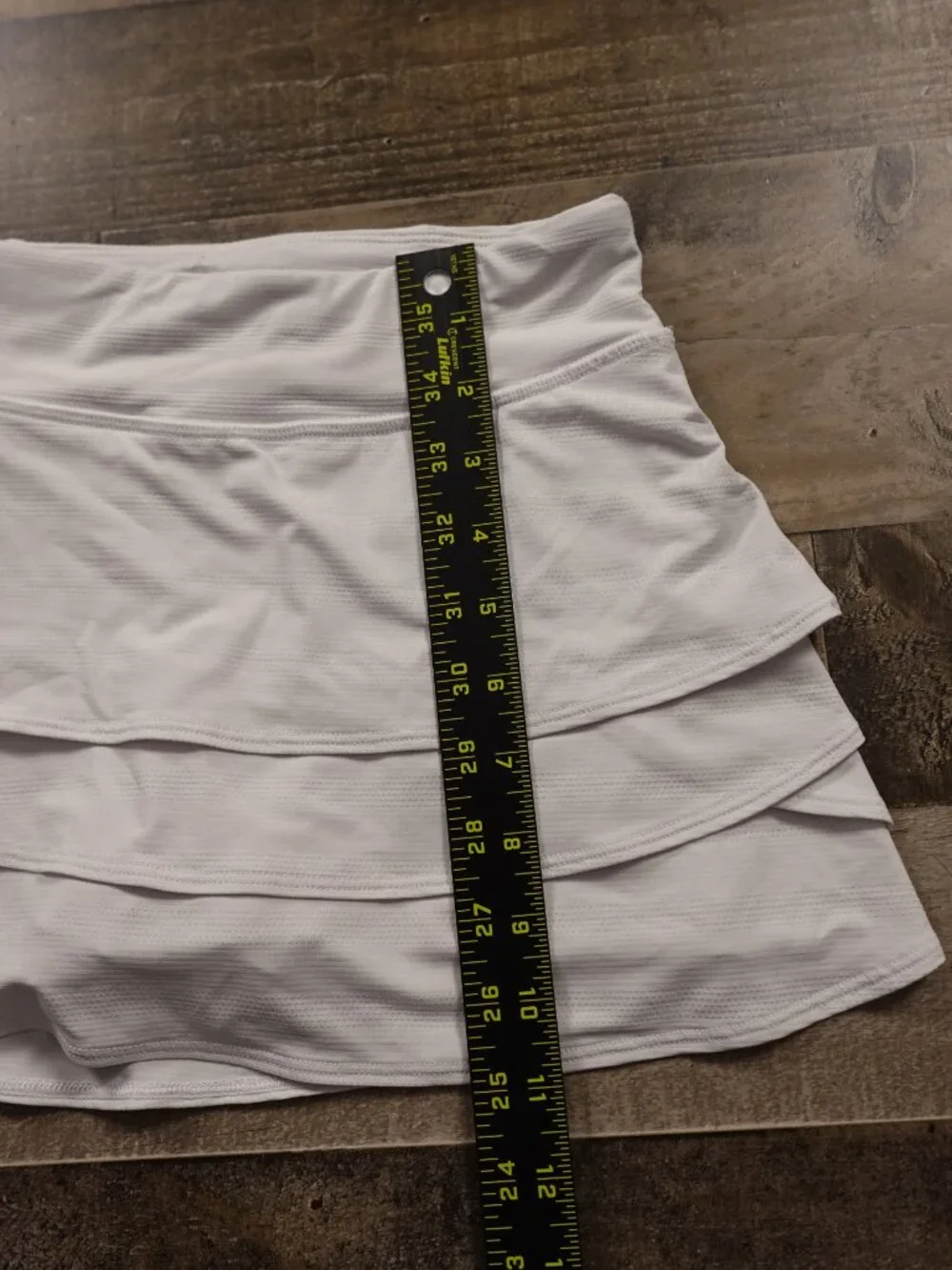 Athleta Girl Swing Skort Tennis Golf Skirt White Athletic Youth M‎ 8-10